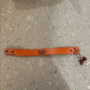 Brown Dillon Rogers Leather Bracelet